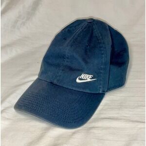 Nike Heritage86 Navy Blue Strapback Dad Cap OSFM Gorpcore